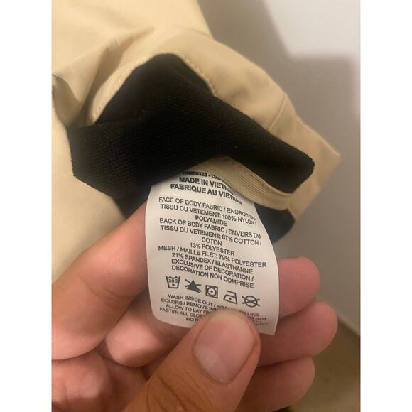 Nike x Matthew Williams MMW Cowl Hood Khaki Nylon Windbreaker Jacket Size XXL - Picture 12 of 13